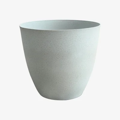 Homebase Light Grey Stone Look Planter 33cm