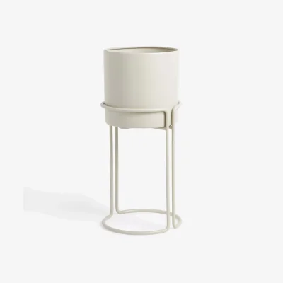John Lewis John Lewis ANYDAY Indoor Floor Planter, Greige