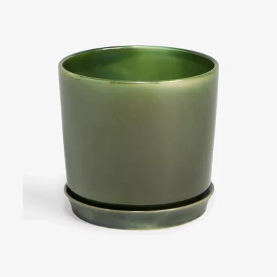 John Lewis John Lewis Contemporary Glazed Stoneware Planter, 19.5cm