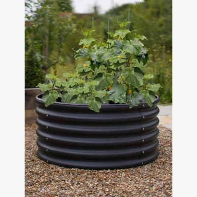John Lewis VegTrug VegTub Raised Bed Metal Planter, 92cm