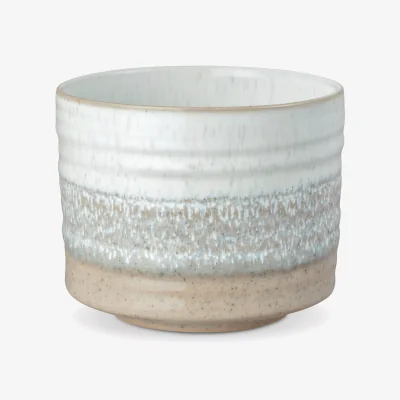 John Lewis Denby Kiln Stoneware Medium Indoor Plant Pot, 800ml, Natural