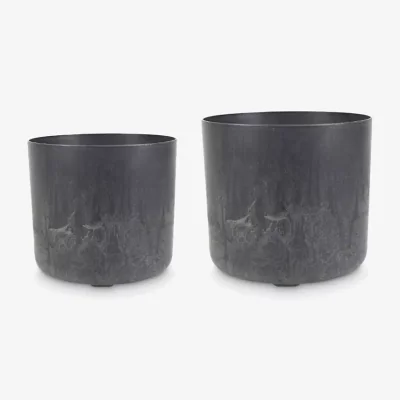 John Lewis Ivyline Celine Recycled Indoor/Outdoor Planters, Set of 2