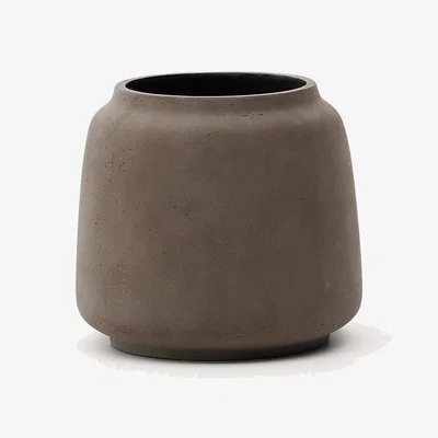 Kave Home Lira terracotta-effect planter Ø40cm