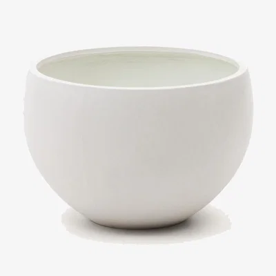 Kave Home Grau White Cement Planter Ø 72 cm