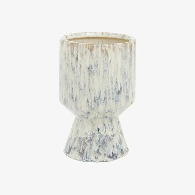 La Redoute 21cm Beige Speckled Planter