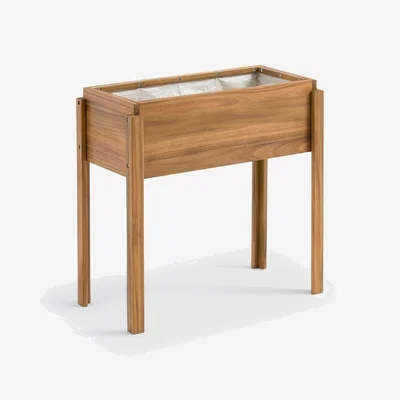 La Redoute Wassif Rectangular Acacia Planter