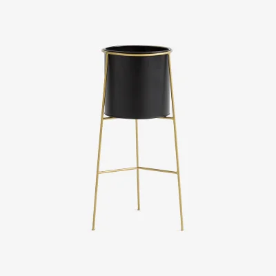 La Redoute Inaya 22cm Diameter Raised Metal Planter