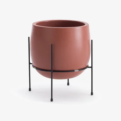 La Redoute Kuza 27cm Diameter Raised Ceramic Planter