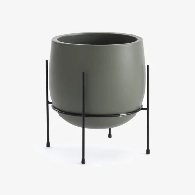 La Redoute Kuza 27cm Diameter Raised Ceramic Planter