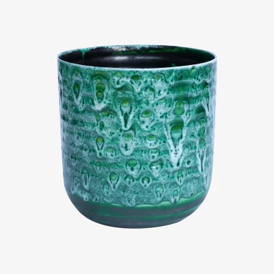 La Redoute 21cm Reactive Glaze Small Planter