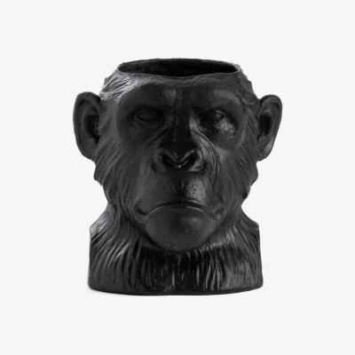 La Redoute Kingo Resin Ape Head Planter