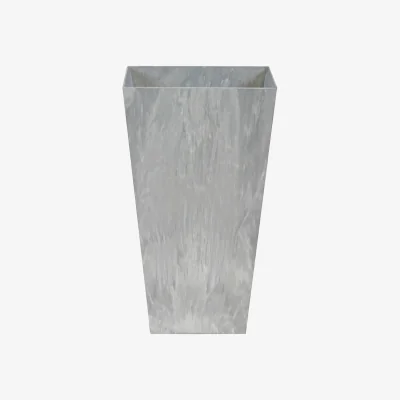 La Redoute 49cm Ella Charcoal Artstone Planter