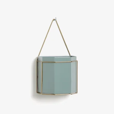 La Redoute Uyova Colour Block Metal Wall Planter