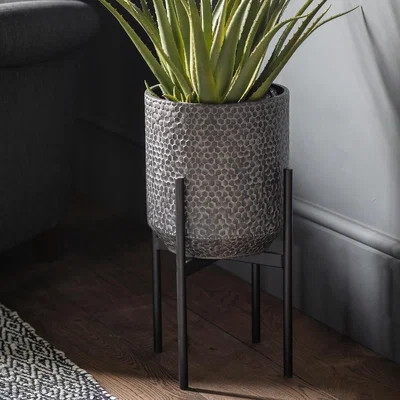 La Redoute 51cm Lebo Metal Planter