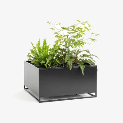 La Redoute Consuela Square Metal Garden Planter