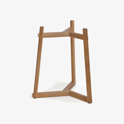La Redoute Grayson Oak Stand For Florian Plant Pot Holder, H23 and H33cm