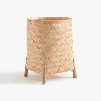 La Redoute Ritona Raised 30cm Diameter Bamboo Planter