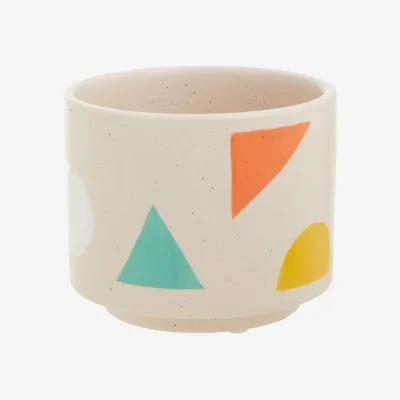 La Redoute 13cm Abstract Print Planter