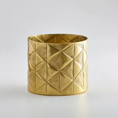 La Redoute Erledur Brass Planter