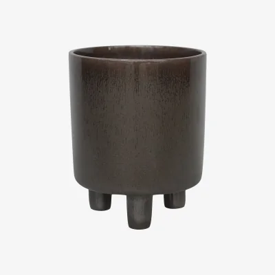 La Redoute 24cm Pisa Reactive Glaze Large Planter