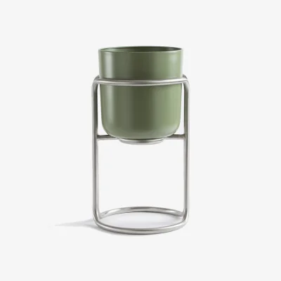 La Redoute Giorgio Plant Pot Holder On Iron Stand Ø26cm