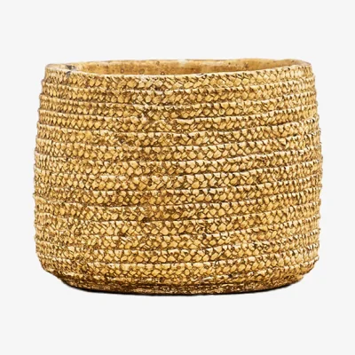 La Redoute 18cm Natural Weave Planter Large