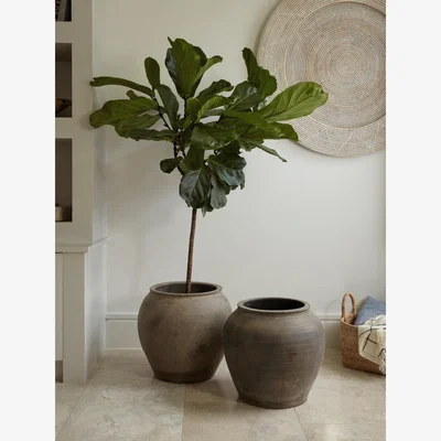 Layered Lounge Large Antique Vintage Pot