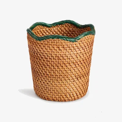 Marks & Spencer M&S Collection Scallop Edge Rattan Planter - Natural, Natural