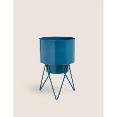 Marks & Spencer M&S Lois Medium Planter - Teal, Teal