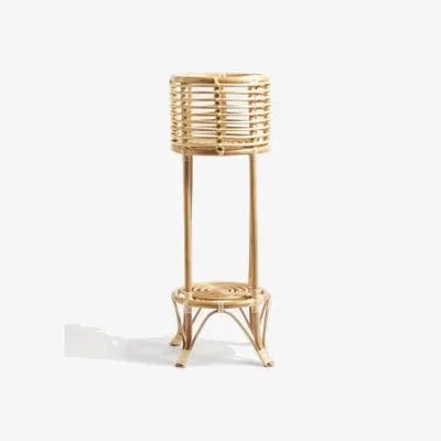 Marks & Spencer M&S Rattan Planter Stand - Natural, Natural
