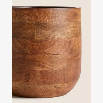 Marks & Spencer M&S Mango Wood Planter - Natural, Natural