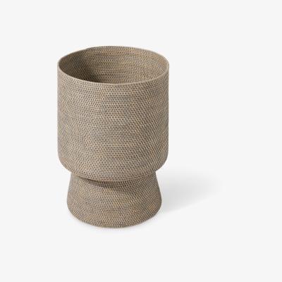 Made.com Hadid Planter, Natural Grey Weave