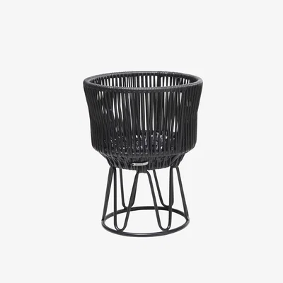 Made in Design Circo  1 Flower-pot holder - / Ø 36 x H 48 cm by ames Black