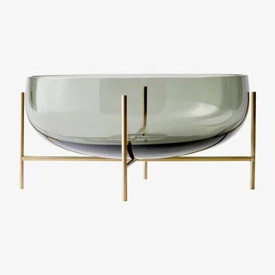 Made in Design Echasse Bowl - /Ø 29 x H 28 cm by Menu Grey/Gold