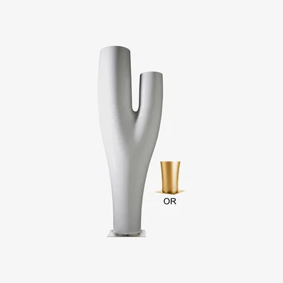 Made in Design Missed tree II Flowerpot - Lacquered version by Serralunga Gold