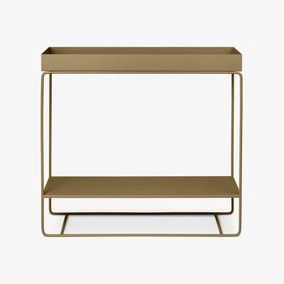 Made in Design Standing flowerpot - / 2 levels - L 80 x H 75 cm x Depth 25 cm by Ferm Living Green