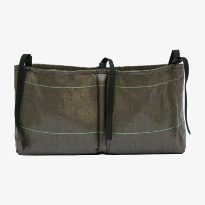 Made in Design Accrochée Geotextile Planter - 17 Litres - Brown by Bacsac Brown