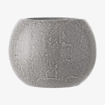 Made in Design Flowerpot - / Sandstone - Ø 29 x H 22 cm by Bloomingville Grey