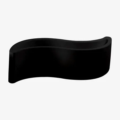Made in Design Wave Flowerpot - / Bench by Slide Black