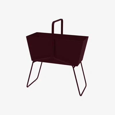Made in Design Basket Flowerpot - Top - Ø 70 X H 84 cm by Fermob Red