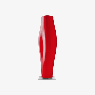Made in Design Missed tree I Flowerpot - Lacquered version by Serralunga Red