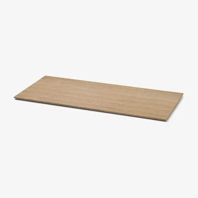 Made in Design Tray - wood / For Plant Box Large planter - Depth 35 cm x L 78 cm by Ferm Living Natural wood