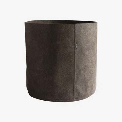 Made in Design Humus Feutre Flowerpot - 100 L by Bacsac Brown/Grey