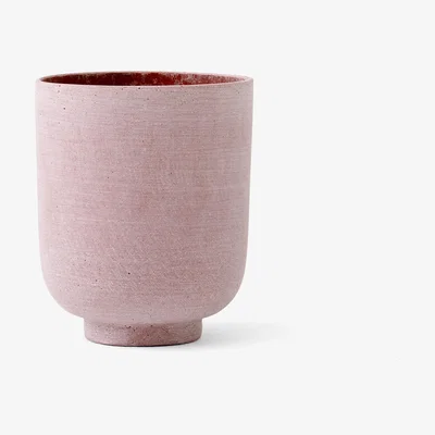 Made in Design Collect SC70 Flowerpot - / Ø 15 x H 18 cm - Polystone by &tradition Pink