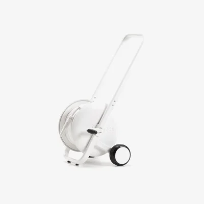 Made in Design Tasman Trolley - / Reel - Equipped with 50 metres of garden hose + gun by Zee White