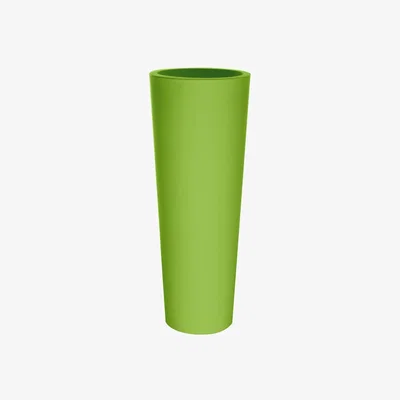 Made in Design New Pot High Flowerpot - H 90 cm by Serralunga Green