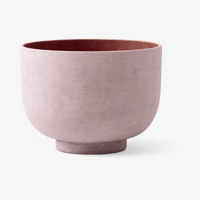 Made in Design Collect SC71 Flowerpot - / Ø 18 x H 18 cm - Polystone by &tradition Pink