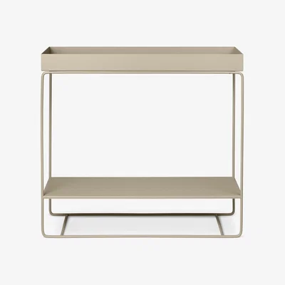 Made in Design Plant Box Two Standing flowerpot - / 2 stages  - L 80 x H 75 cm x Depth 25 cm by Ferm Living Beige