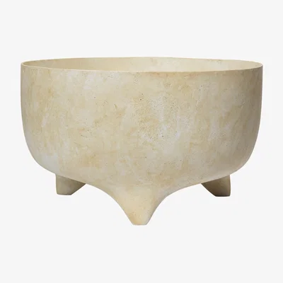 Made in Design Flowerpot Evoke Low composite material / Ø 44 x H 26 cm - 25L / Fibreglass - Ferm Living
