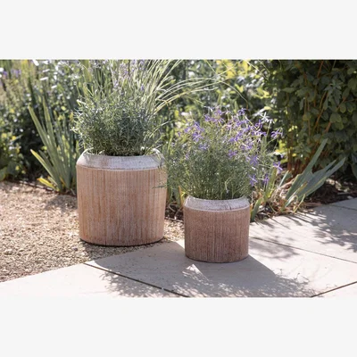 Nkuku nkuku Kubo Ceramic Planter | Vases & Planters | Terracotta | Large